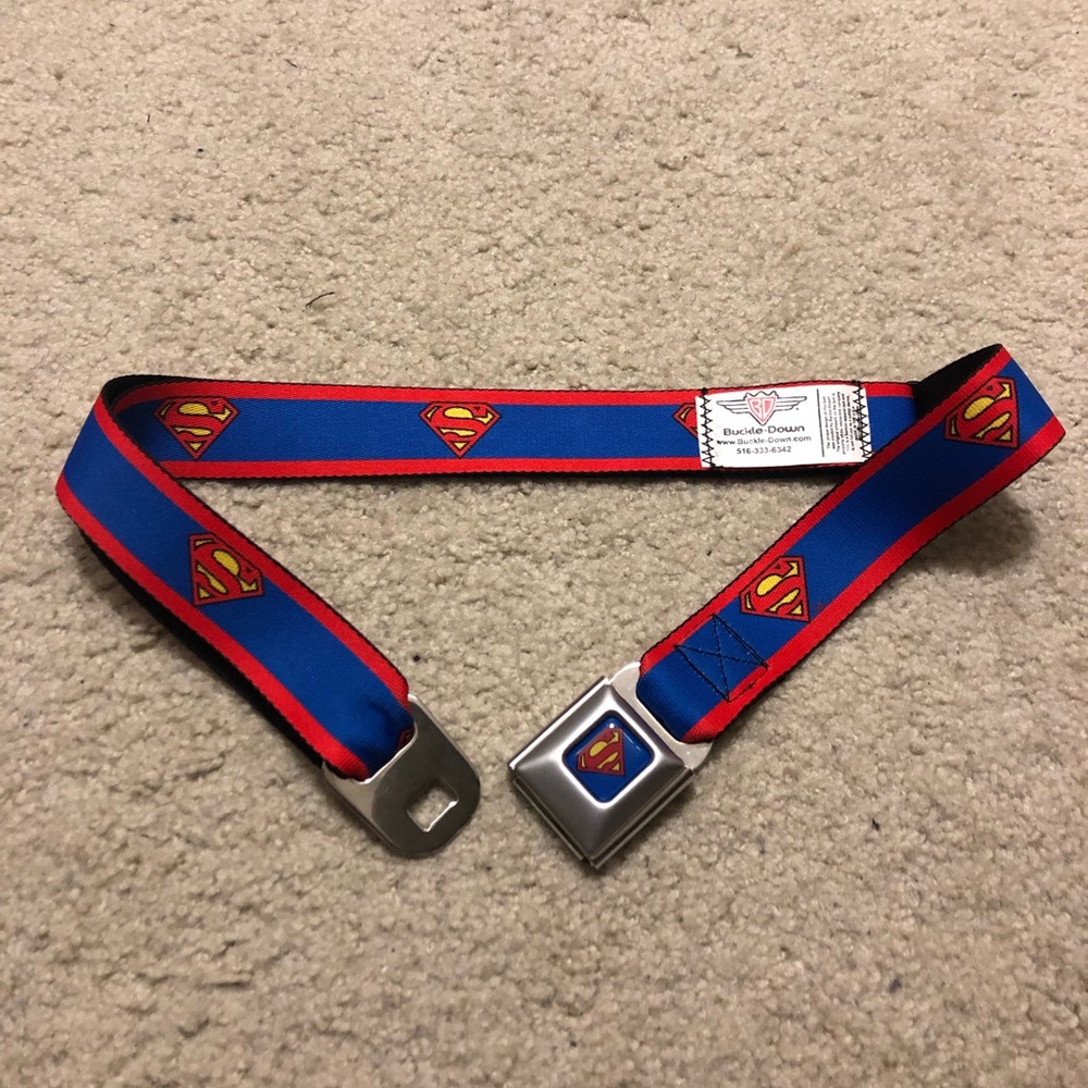 Superman Buckle Belt
